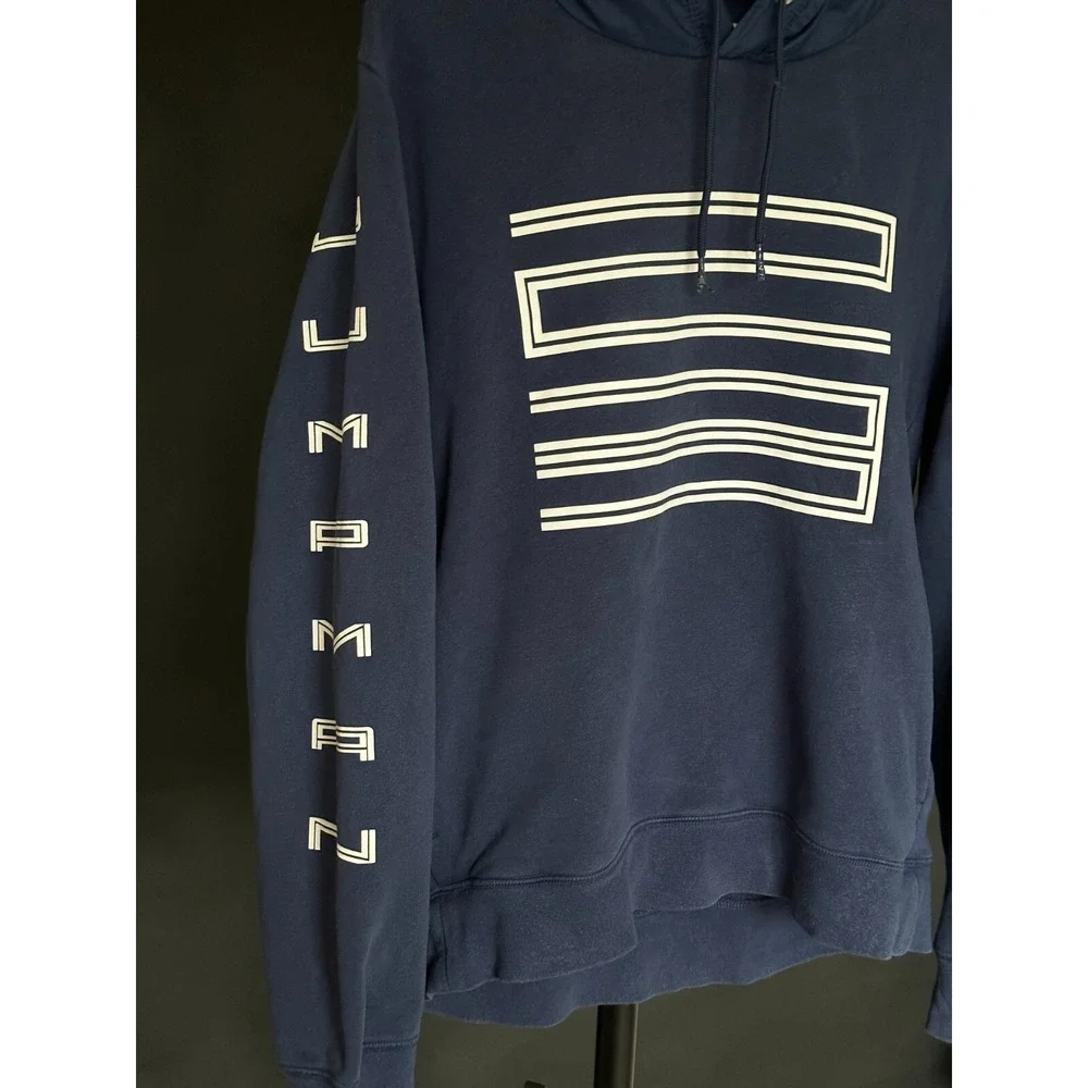 AIR JORDAN Men's‎ Navy Blue Pullover Hoodie Size Medium  Jumpman